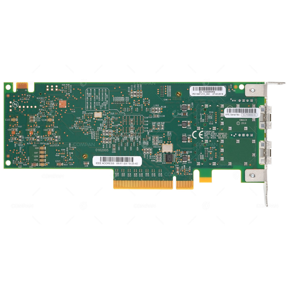 870002-001 LP  HPE SN1200E DUAL PORT 16G FC HBA LOW PROFILE FOR PROLIANT G10